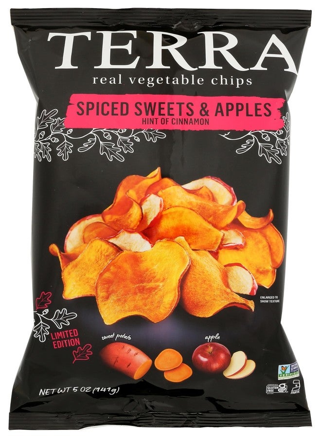 Terra رقائق الخضار بالتوابل والتفاح من تيرا، 5 أونصات - Image 1