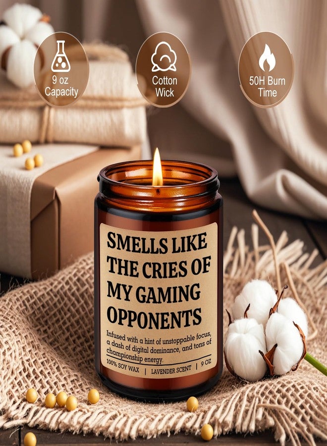 LEADO Video Game Candle, Gifts for Gamers Men, Women, Teen Boys, Girls - Gaming Gifts for Video Game Lovers - Funny Fathers Day, Birthday Presents for Gamer Boyfriend, Son, Husband, Dad, Gaming Stuff - Image 3