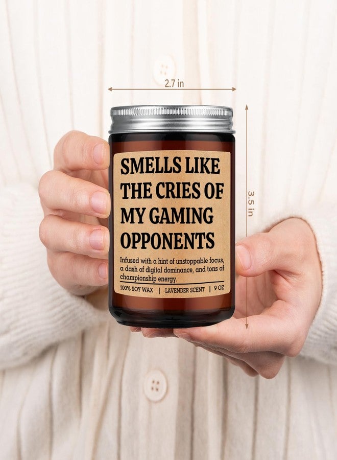 LEADO Video Game Candle, Gifts for Gamers Men, Women, Teen Boys, Girls - Gaming Gifts for Video Game Lovers - Funny Fathers Day, Birthday Presents for Gamer Boyfriend, Son, Husband, Dad, Gaming Stuff - Image 4