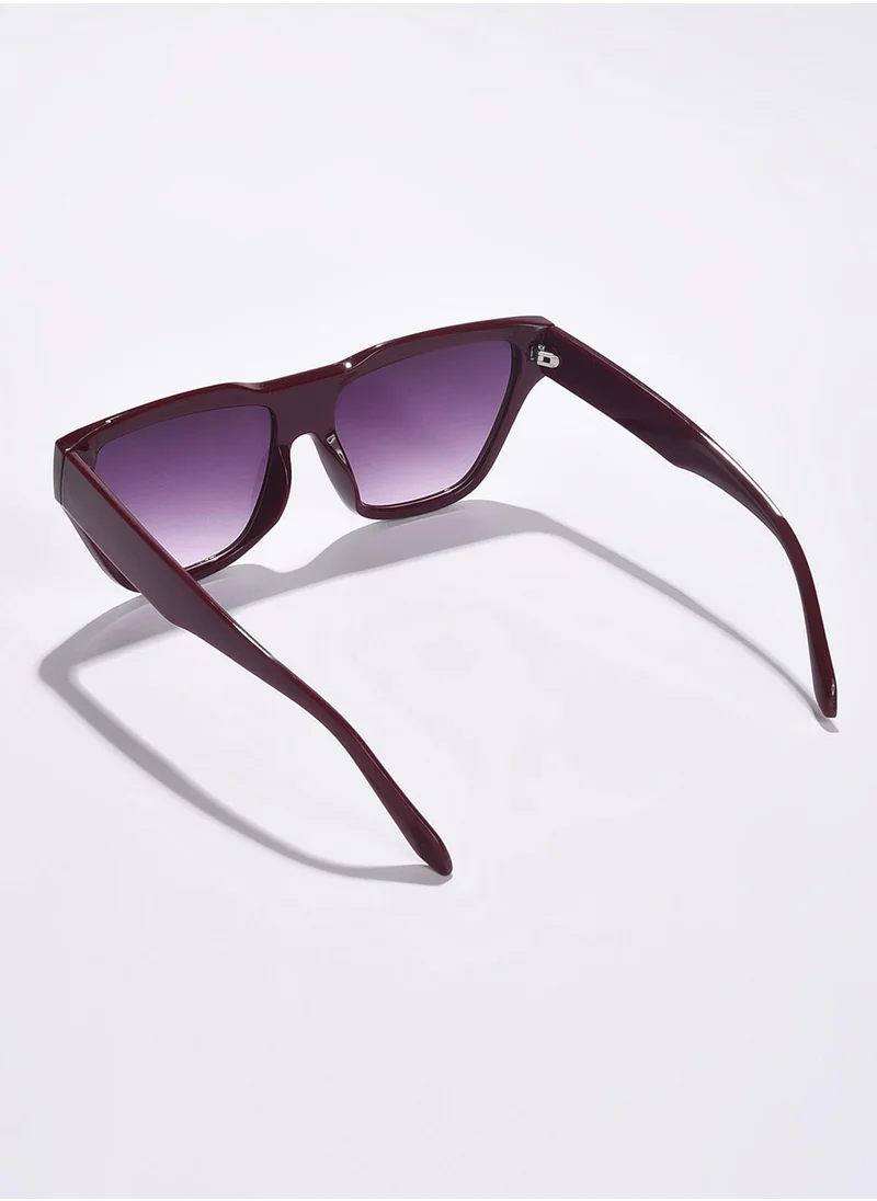 صوص هاوت Purple Lens Purple Butterfly Sunglasses