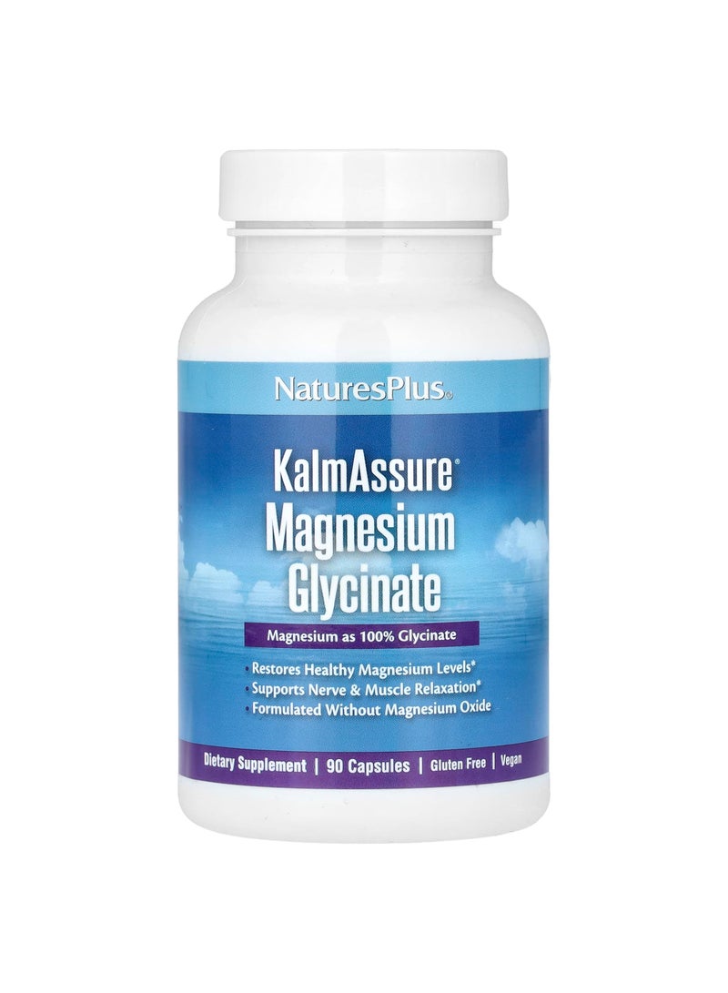 KalmAssure, Magnesium Glycinate, 90 Capsules (70 mg per Capsule)