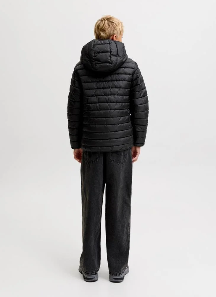 Jack & Jones Junior Youth  Puffer Hoodie Jacket