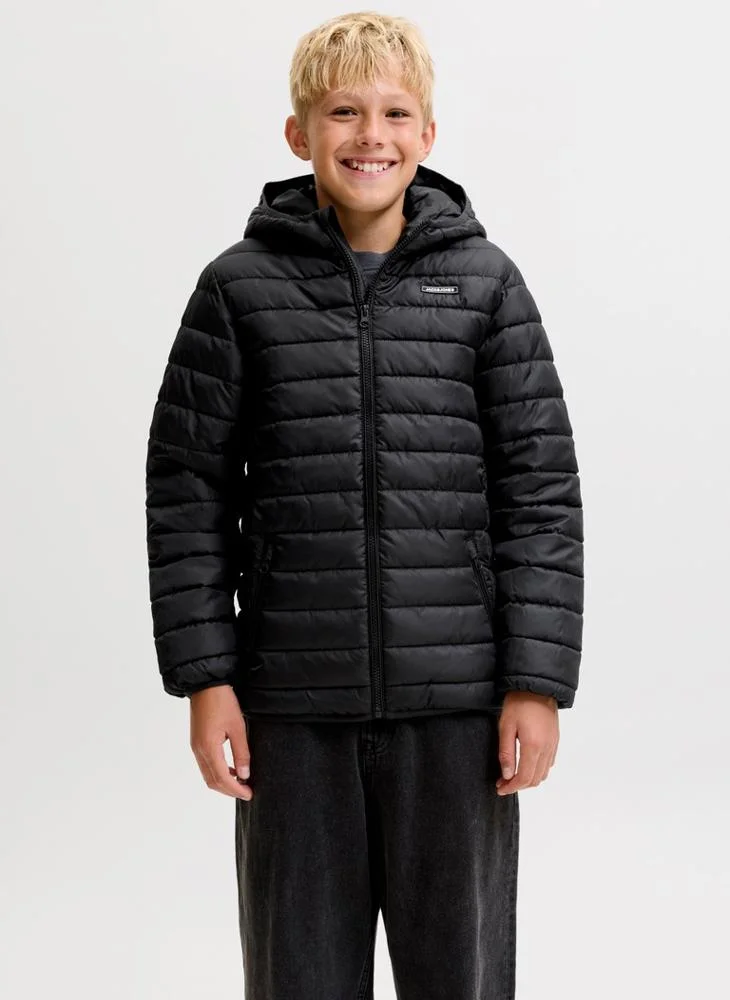 Jack & Jones Junior Youth  Puffer Hoodie Jacket