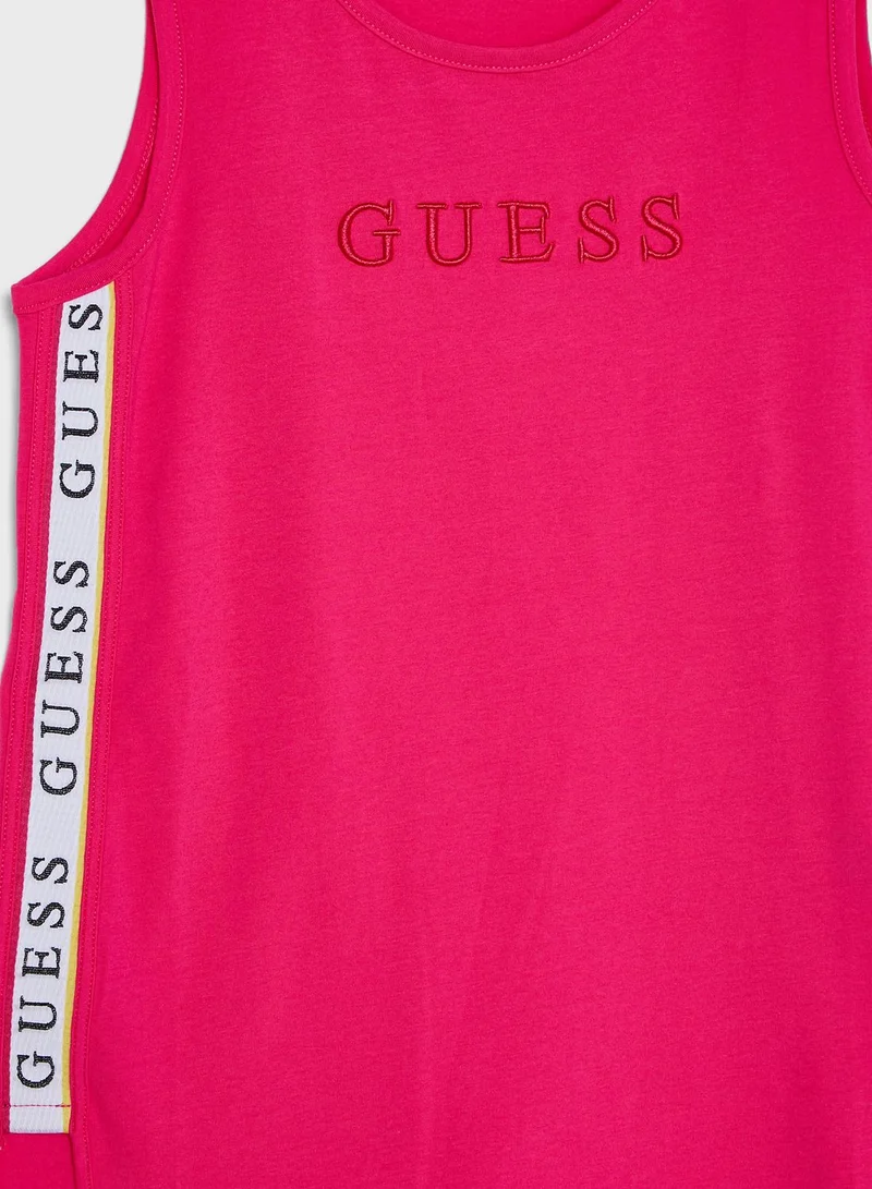 GUESS Kids Logo Tank Top