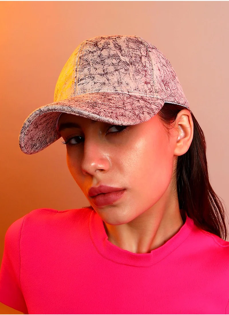 Haute Sauce Textured Baseball Cap