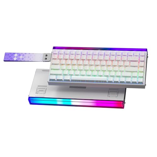 CORBOBO Aula Hero 84 HE - 75% Mechanical Gaming Keyboard, Hall Effect Magnetic Switches Keyboard, 8000Hz Polling Rate, RGB Neon Light Box, Hot-Swappable Side-Printed PBT Keycaps, Gamer Keyboards for PC/Mac - Image 1