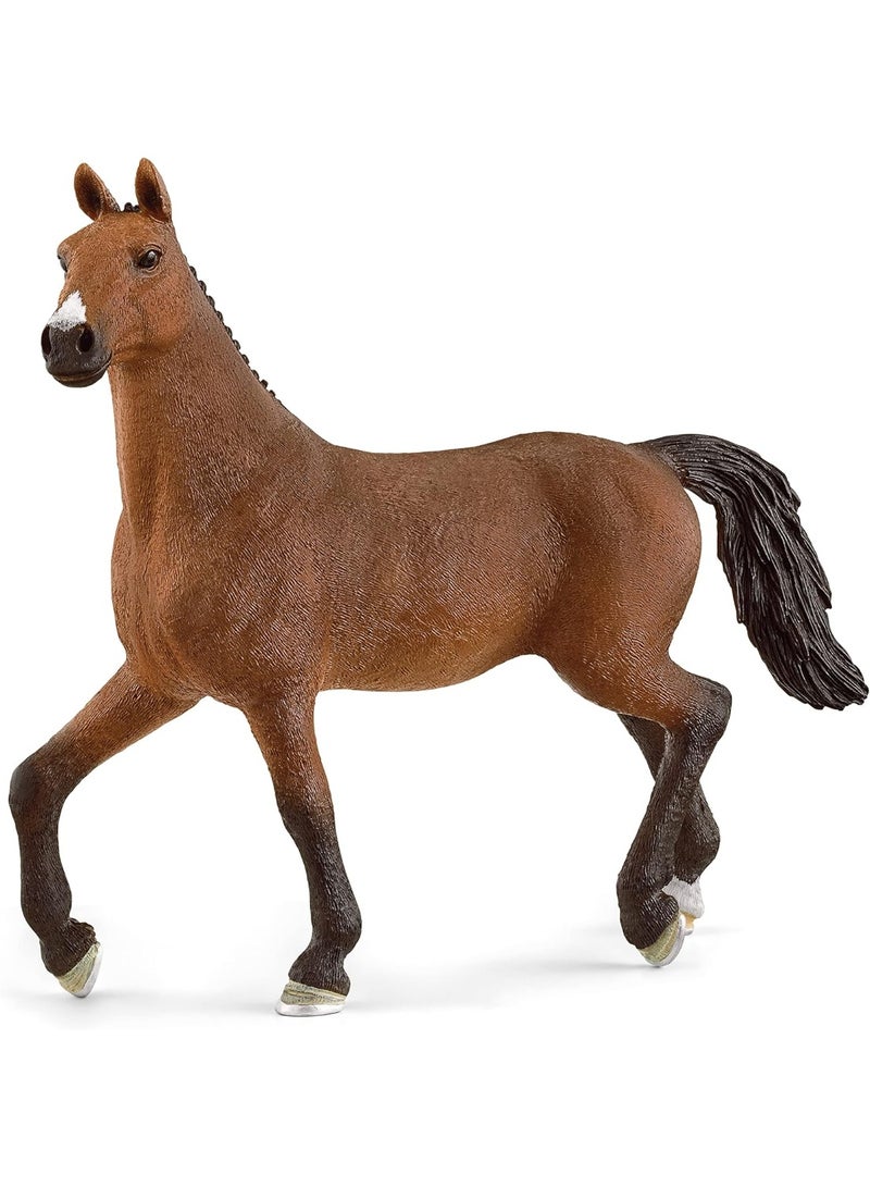 Schleich خيول نادي شلايش، ألعاب خيول واقعية للبنات والأولاد، تمثال فرس أولدنبورغ، للأعمار من 5 سنوات فما فوق - Image 1