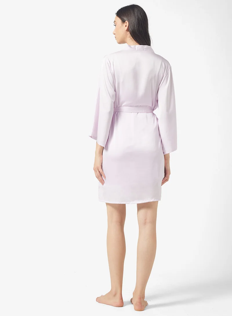 ايلا Lace Night Slip Dress With Robe