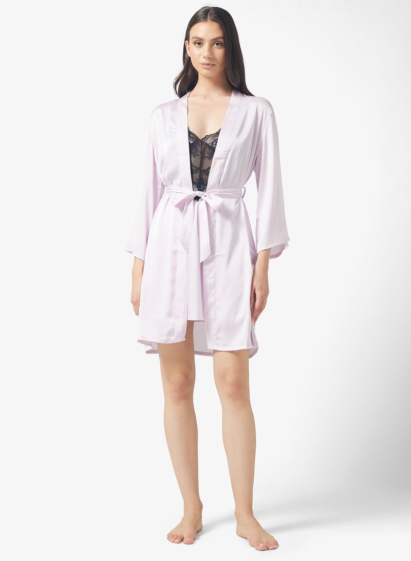 ايلا فستان نوم دانتيل مع روب - Image 1