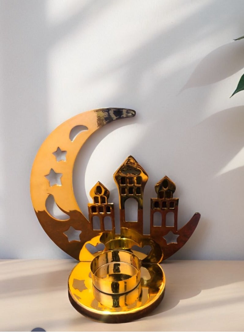 مبخرة مزخرفة بهلال رمضان,مبخرة الهلال الأنيقة  - Image 1