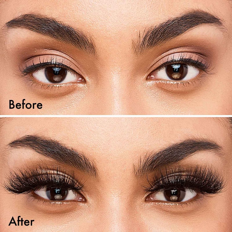 i.Envy i•ENVY False Eyelashes Real Mink Lashes Dramatic Long Eyelashes (Champagne Pink) - Image 2
