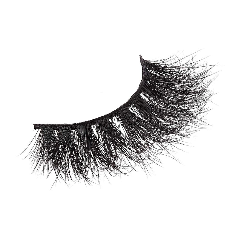 i.Envy i•ENVY False Eyelashes Real Mink Lashes Dramatic Long Eyelashes (Champagne Pink) - Image 5