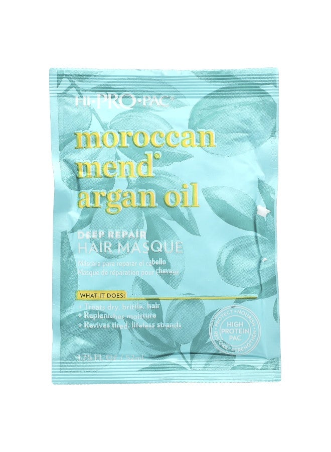 Hi-Pro-Pac Hi Pro Pac, Deep Repair Hair Masque, Moroccan Mend Argan Oil, 1.75 fl oz (52 ml)  - Image 1