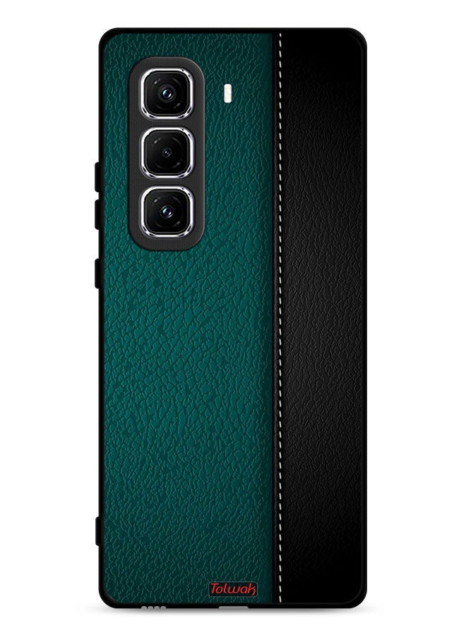 Tolwak Infinix Hot 50 Pro Plus 4G Protective Case Cover Leather Pattern  - Image 1