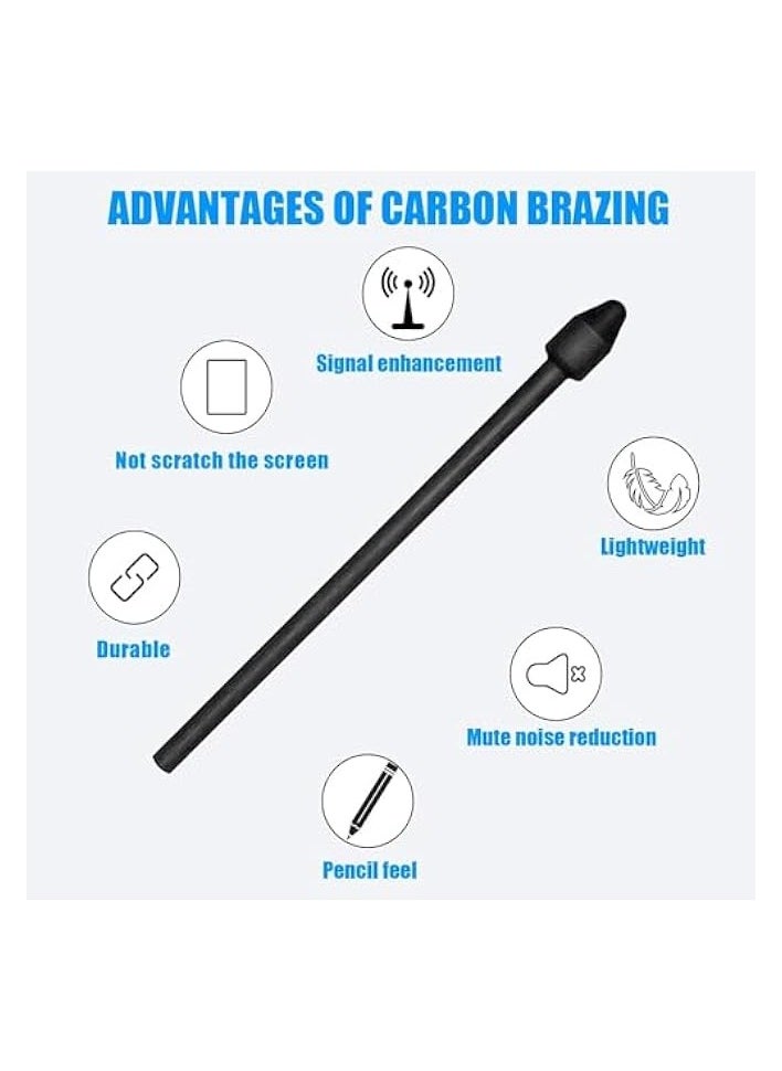PROMASS 20PCS with 4 Pcs Nibs Removal Tool Replacement Pen Tips for Samsung Galaxy Tab S9/S8/S7, N, Compatible with Remarkable 1/2 and Boox Tablets Stylus, Durable Nibs for Smooth and Precise Writing  - Image 2