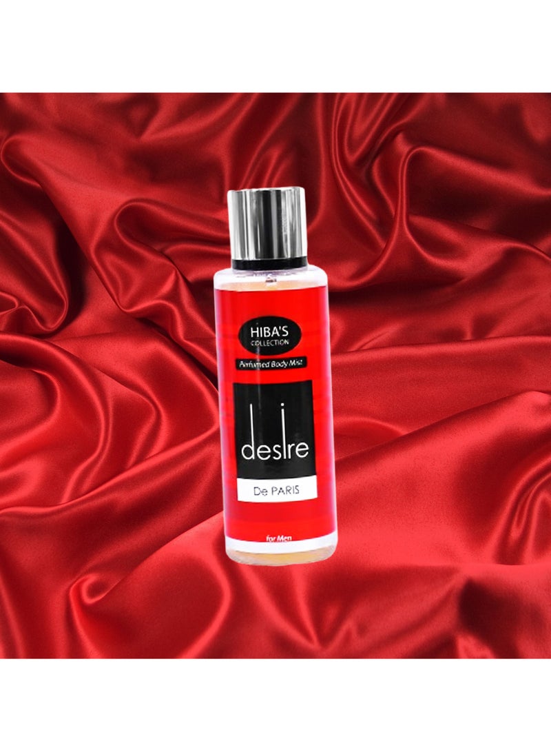 هيبا'ز كوليكشن رذاذ الجسم المعطر من ديزاير دي باريس للرجال - عطر فاخر، 250 مل (8.45 أونصة سائلة) - رائحة منعشة تدوم طويلاً للاستخدام اليومي - Image 3