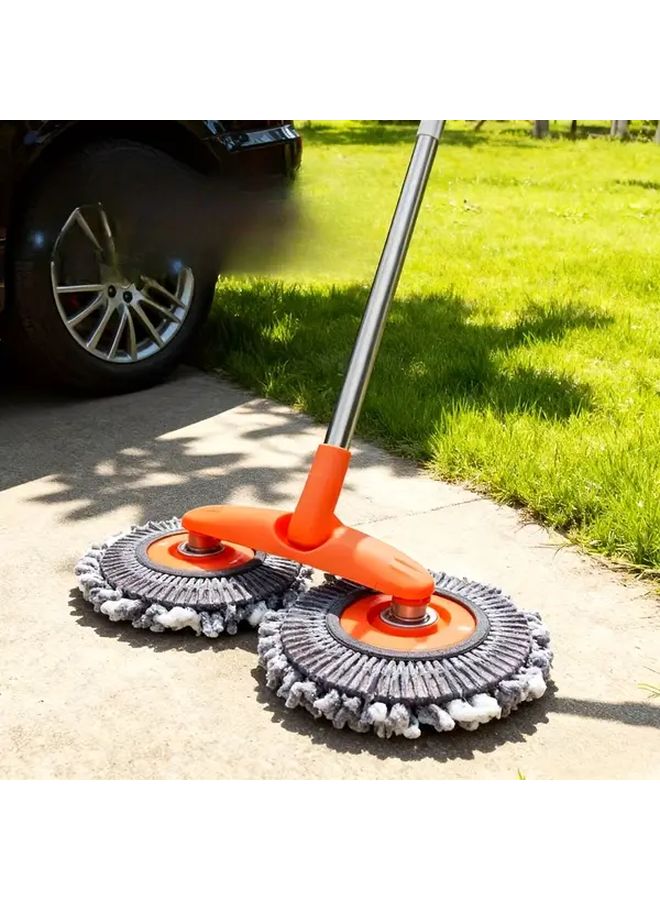 Long Handle Car Wash Brush Microfiber Bristles Scratch Free For Cars Trucks SUVs Boats Variant Color - Image 4