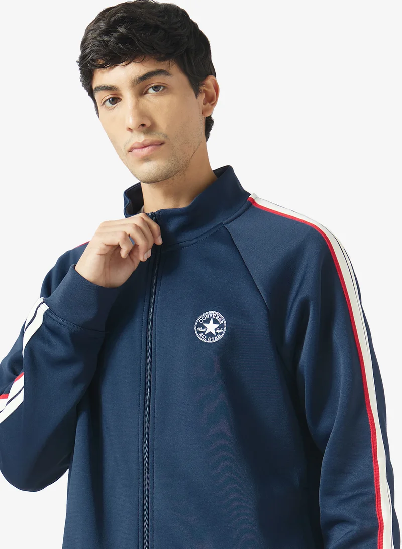 Converse CONVERSE NAVY Varsity Track Full Zip Jacket for Men | Best Price UAE