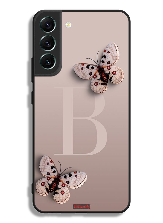 Tolwak Samsung Galaxy S22 Plus 5G Protective Case Cover B Butterflies - Image 3