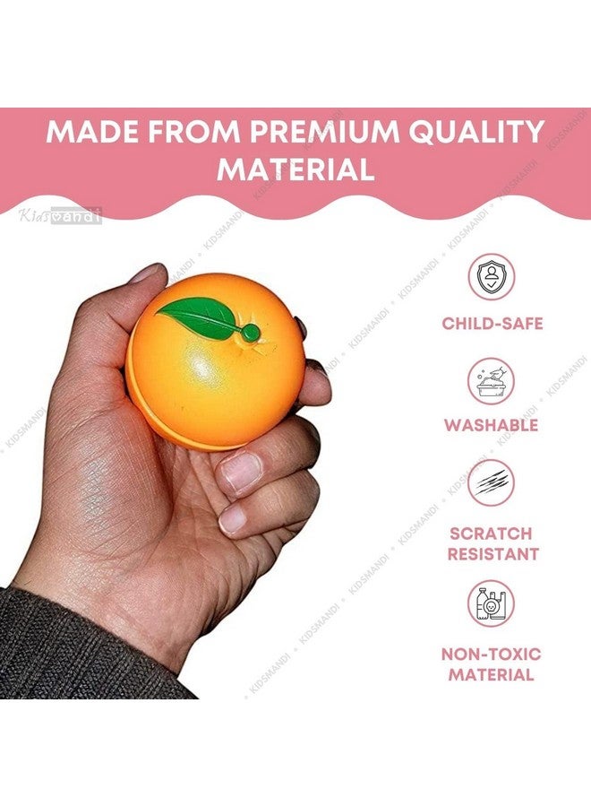 Kids Mandi مجموعة الفواكه والخضروات المقطعة واللعب للأطفال | لعبة تفاعلية للتظاهر مع فواكه وخضروات قابلة للتقطيع بشكل واقعي | طعام مقطع للأطفال - 18 قطعة - Image 3