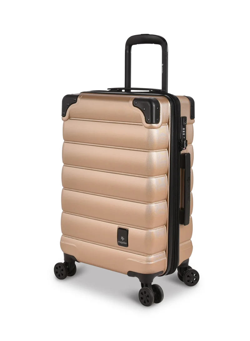 MAGELLAN Magellan Carry On ABS Luggage Trolley Travel Bag 1Pc HK093-20