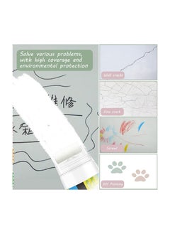 KASTWAVE Small Roller Wall Patching Brush, DIY Wall Repair Paste Roller Set, Mini Wall Paint Tool, Ready to Use, Effortless Cleaning & Pristine Walls, 100g - Blue White  - Image 2