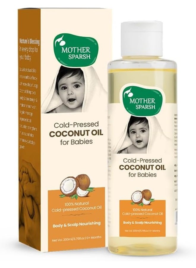 Mother Sparsh Cold Pressed Coconut Oil for Babies - Image 1