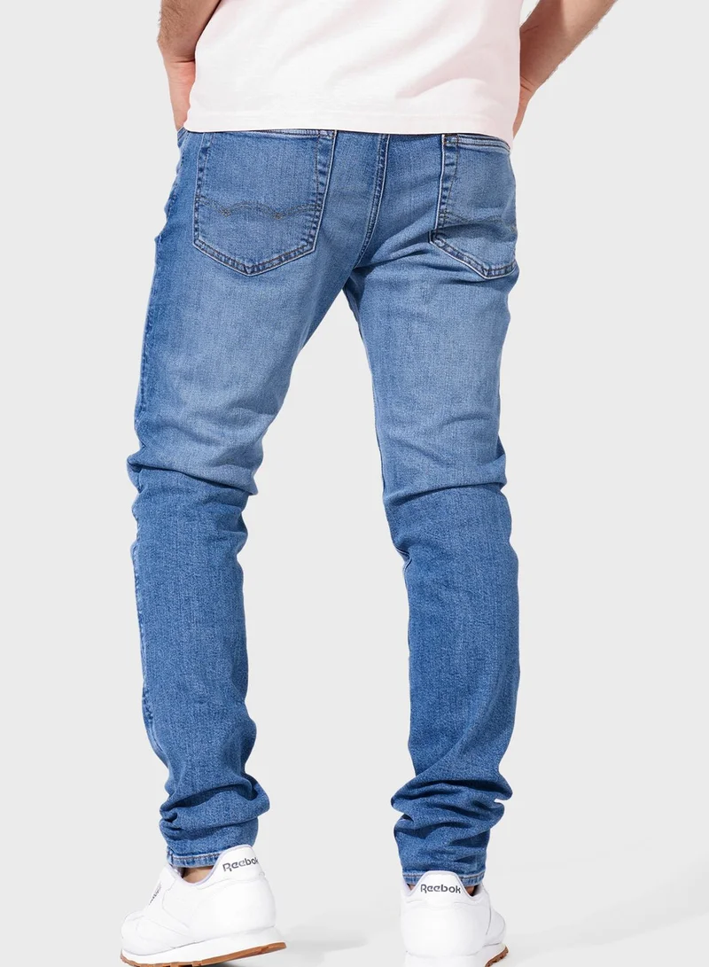 American Eagle Mid Wash Skinny Fit Jeans