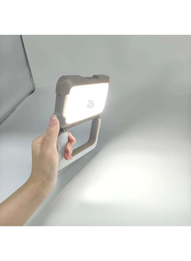 Ba Brown Upgrade ABS Multi Mode Outdoor LED Flashlight Type C USB Rechargeable - Image 2