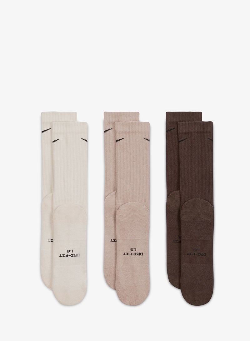 Nike 3-Pack Everyday Elevated Crew Socks - Image 2
