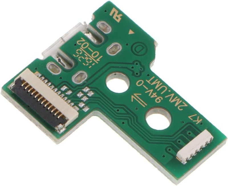 klarako لوحة توصيل USB 12 دبوس لمأخذ الشحن لجهاز SONY PS4 وحدة التحكم اللاسلكية Dualshock 4 (JDSklarako030) - Image 3