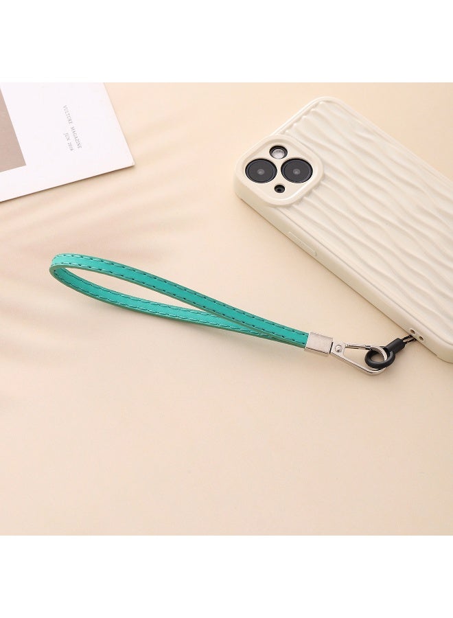 NIBEMINENT Phone Charm/ Chain Strap for Women Girls, Leather Cell Phone Case Lanyard Wrist Strap