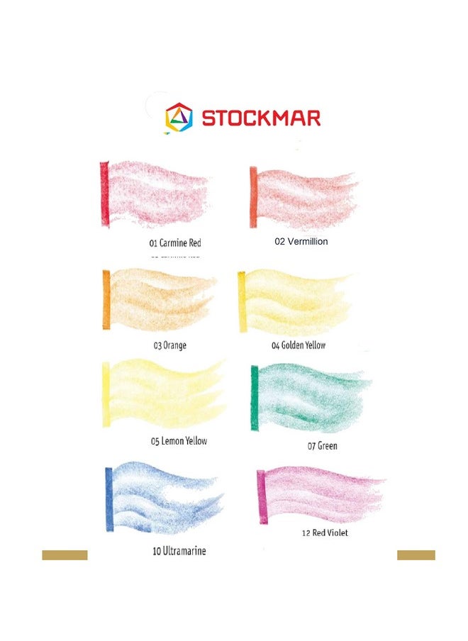 Stockmar Beeswax Block Crayons Set Of 8 Non Toxic Safe Natural Jumbo Crayons For Toddlers Kids Teens Adults Waldorf Homeschool Waldorf Art Supplies In Storage Tin Case Made In Germany  - Image 3