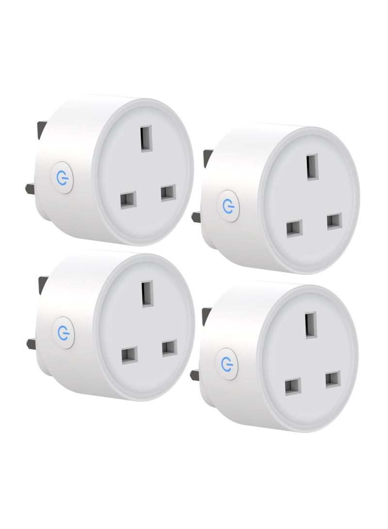 SYOSI Smart Plug WiFi, WiFi Socket Monitor Timing Smart Plug SmartLife APP Plug App Controlled Outlet Remote Control Smart Electrical Plug Competible with Amazon Alexa (Echo, Echo Dot), Google Home, IFTTT - Image 1