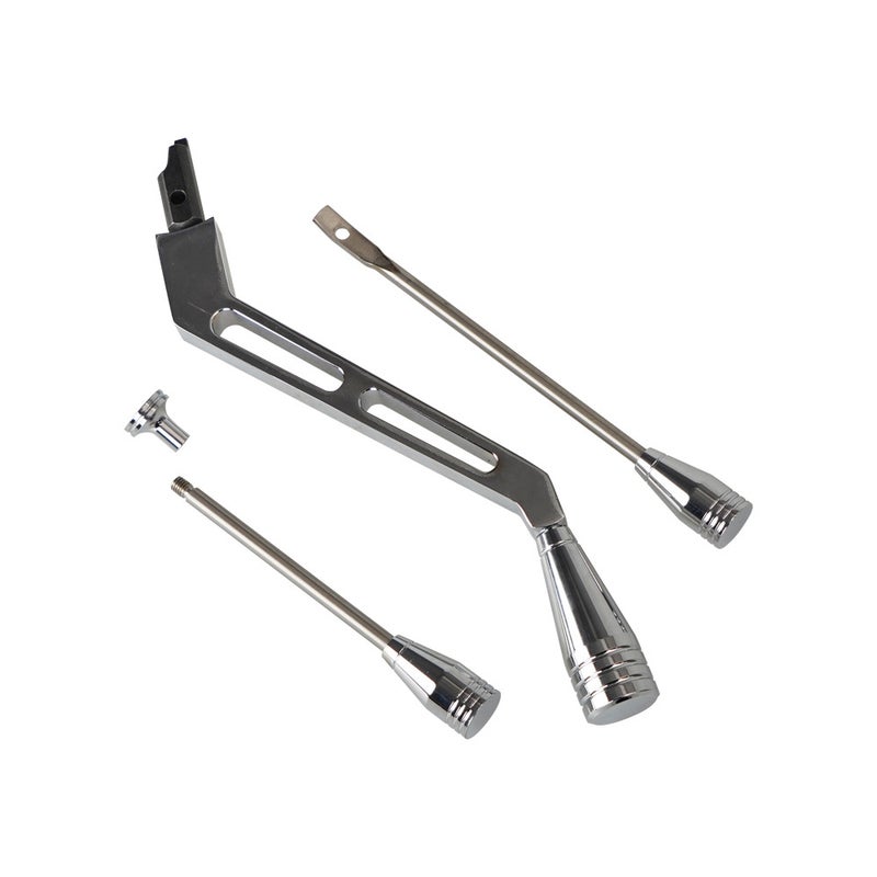 Car Aluminum Gear Shifter Turn Signal Lever Hazard Tilt Kit Modified Accessories Replacement for GMColumn 1967-1994 - Image 2