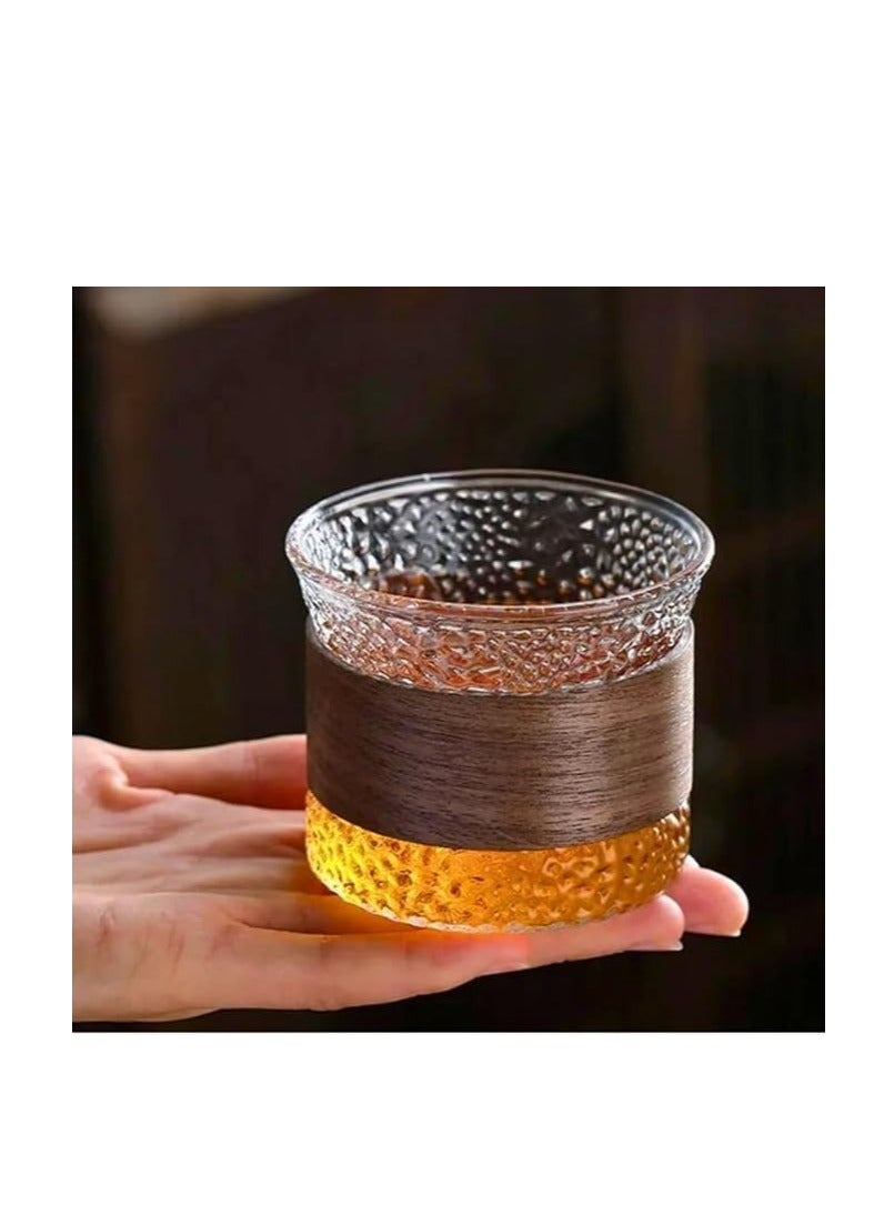 سبيس شوب كوب قهوة على شكل حلقة خشبية - Image 2