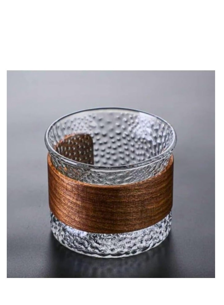 سبيس شوب كوب قهوة على شكل حلقة خشبية - Image 1