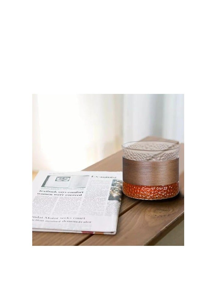 سبيس شوب كوب قهوة على شكل حلقة خشبية - Image 4