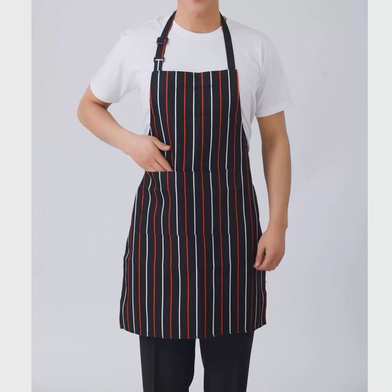 Apron Work Clothes Catering Chef Work Clothes Halter Anti-Fouling And Stain-Resistant Apron Western Restaurant Cafe Dessert Pizza Shop - Image 4