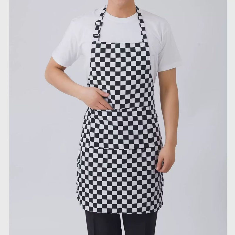 Apron Work Clothes Catering Chef Work Clothes Halter Anti-Fouling And Stain-Resistant Apron Western Restaurant Cafe Dessert Pizza Shop - Image 5