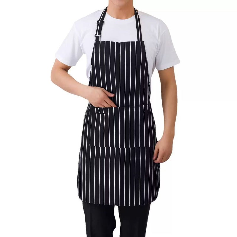 Apron Work Clothes Catering Chef Work Clothes Halter Anti-Fouling And Stain-Resistant Apron Western Restaurant Cafe Dessert Pizza Shop - Image 3