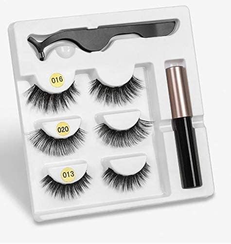 Shopfleet Shopfleet 3D 3 Pair False Magnetic Eyelashes Eyeliner with Special Tool 111218 - Image 1