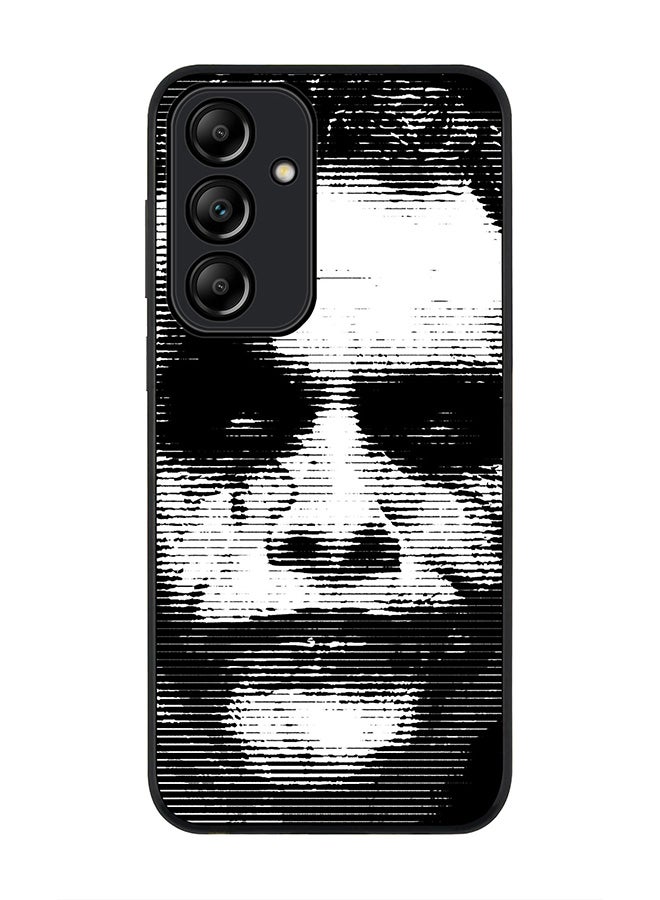 Stylizedd Rugged Black Edge Case for Samsung Galaxy A55, Slim fit Soft Case Flexible Rubber Edges Anti Drop TPU Gel Thin Cover -  Joker - Image 1