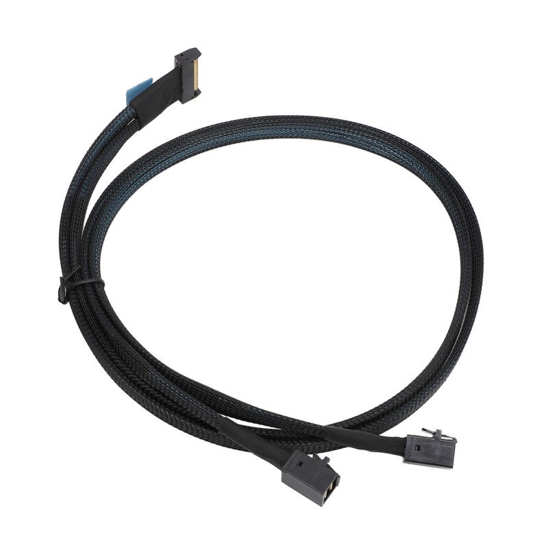 MCIO 8i to 2 SFF 8643 Cable 74Pin PCIe 5.0 High Speed Data Transfer - Stable Connection Compact Design for Data Center Server - Image 5