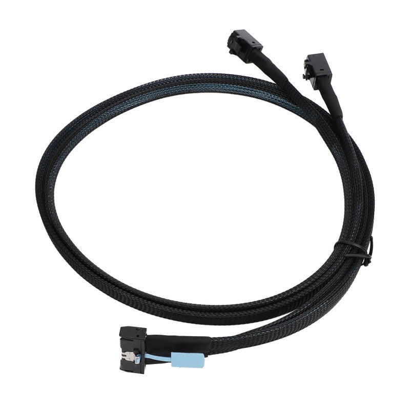 MCIO 8i to 2 SFF 8643 Cable 74Pin PCIe 5.0 High Speed Data Transfer - Stable Connection Compact Design for Data Center Server - Image 2
