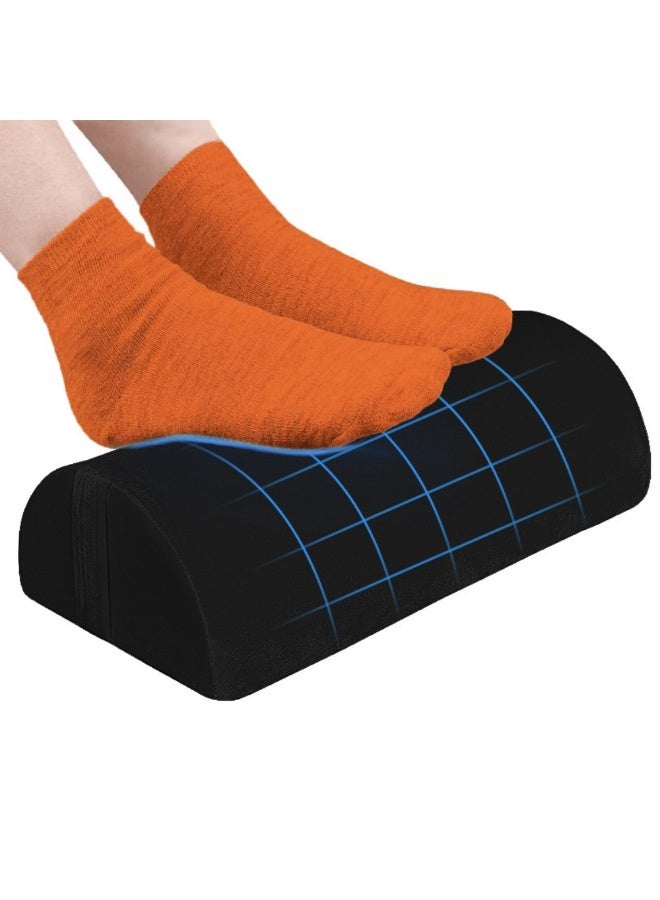 Cloud Memory Foam Foot Rest Pillow | Office & Home Ergonomic Foot Stool with Washable Cover | Relieves Back & Knee Pain - Image 1