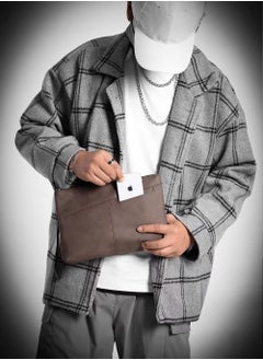 Skycare Skycare Men's Leather Handbag: Fashionable, Durable & Versatile Large Clutch Bag - Perfect for Business, Travel, and Everyday Use  - Image 5