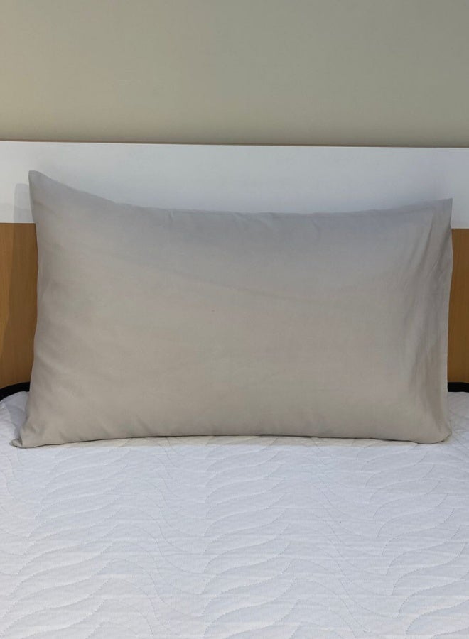 Inrest Pillow Cover 100% Soft Microfiber 50x75 cm - Biege - Image 2