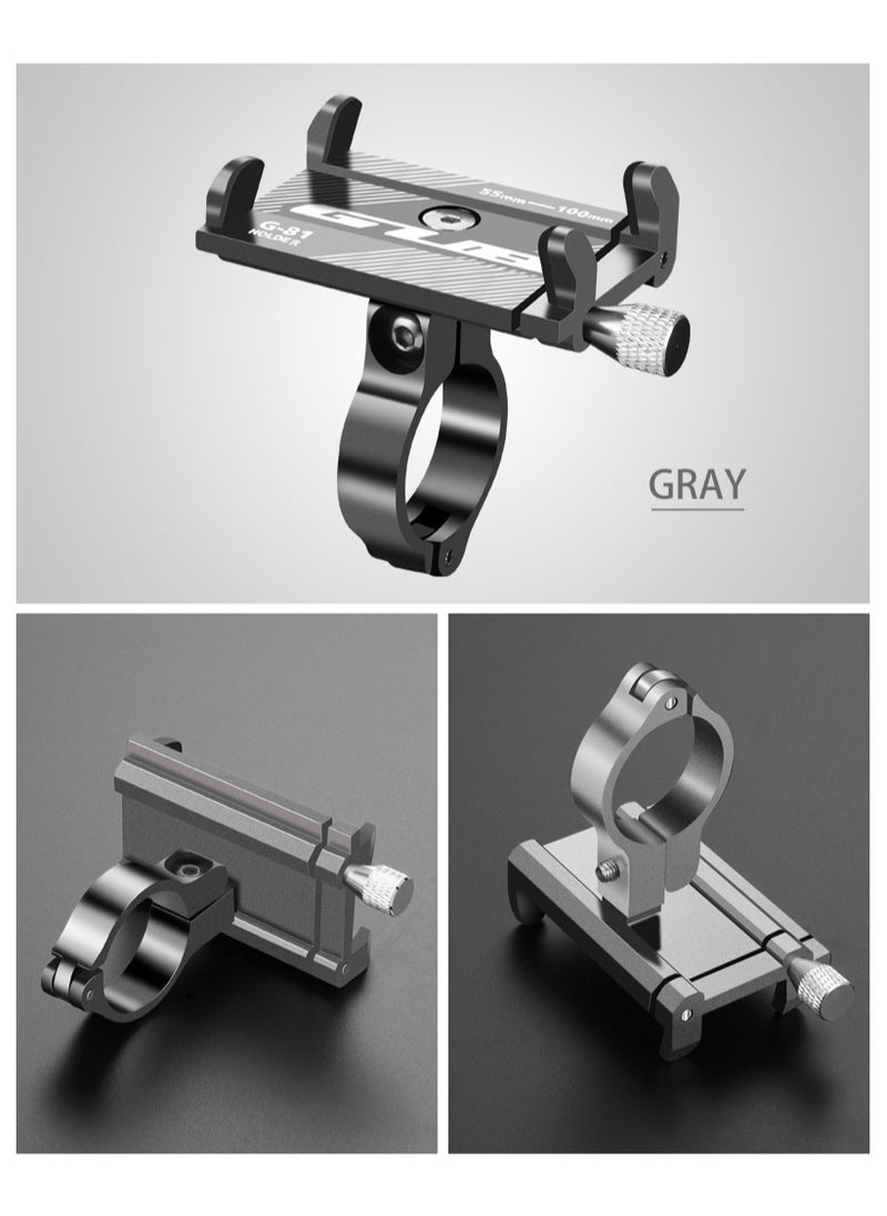 GUB - GUB bike mobile holder G-81 , Materials: Aluminium   Supported Size: 55-100mm    NW: 71g GW: 96g multi colors - Image 1