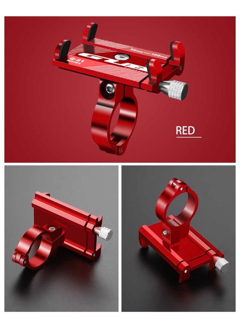 GUB - GUB bike mobile holder G-81 , Materials: Aluminium   Supported Size: 55-100mm    NW: 71g GW: 96g multi colors - Image 1